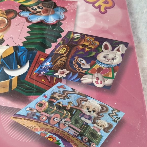 Educational Game for Kids. Junior 3 Puzzle Pack. New - Picture 9 of 10